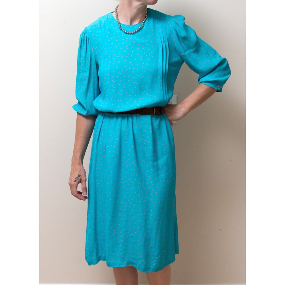 Vintage 80s Karin Stevens dress - US 6